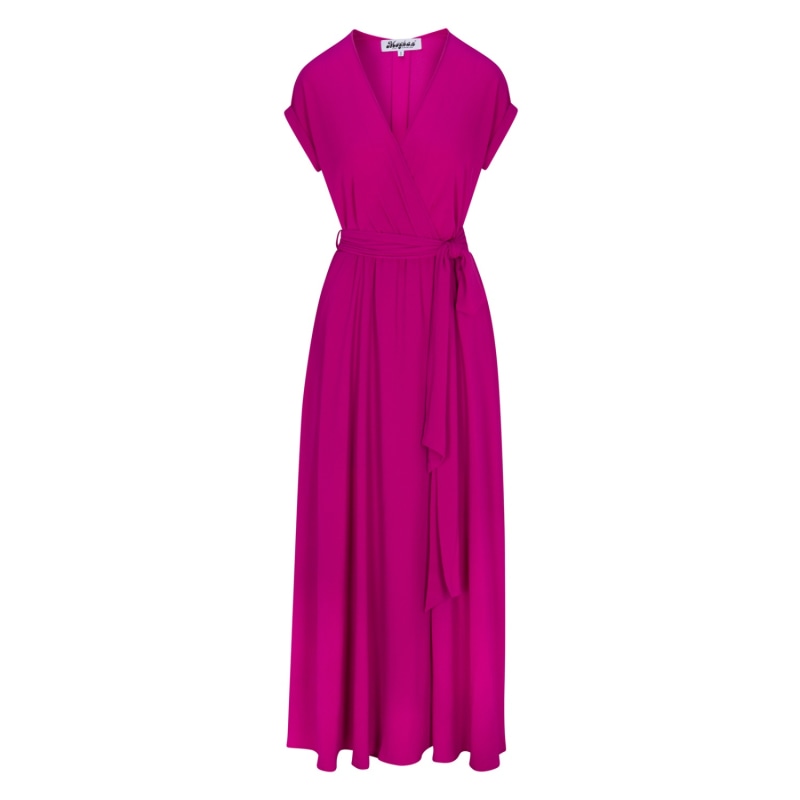 Jasmine Maxi Dress - Cranberry | Meghan Fabulous | Wolf & Badger