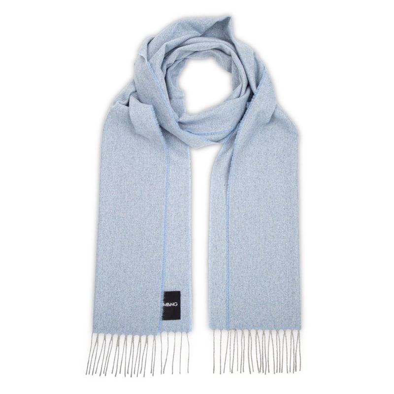 Thumbnail of Love Stories - 100% Cashmere Scarf - Blue image