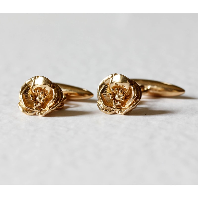 Thumbnail of Poppy Cufflinks - Rose Gold image