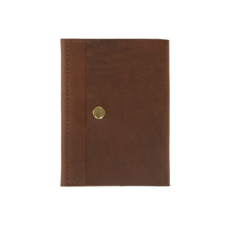 Thumbnail of Luxe Tan Leather Passport Holder image