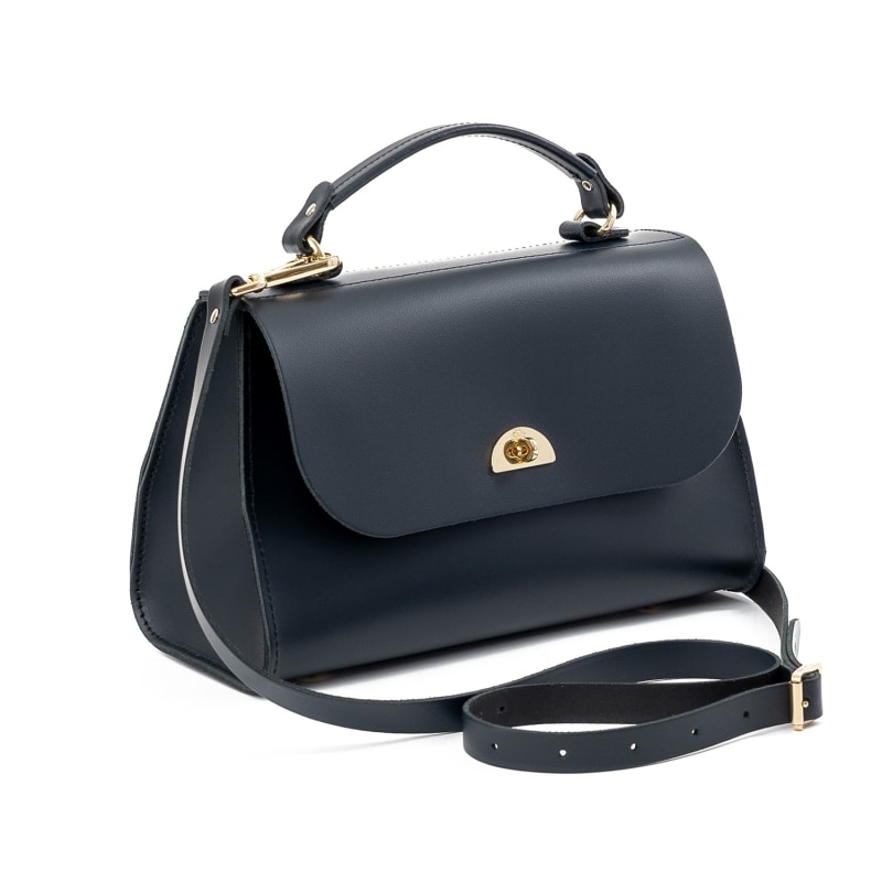 Navy satchel online