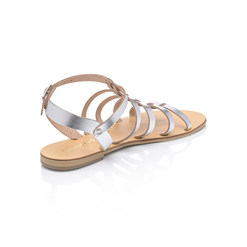 Thumbnail of Elegant Gladiator Merope Handcrafted Flat Dress Sandal image