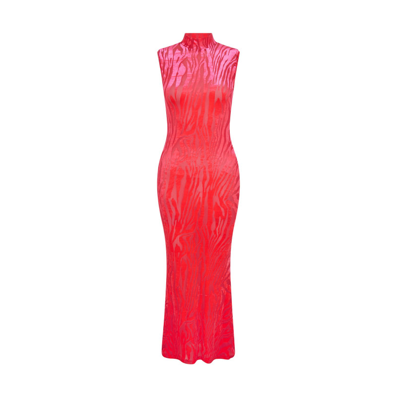 Neon velvet dress on sale