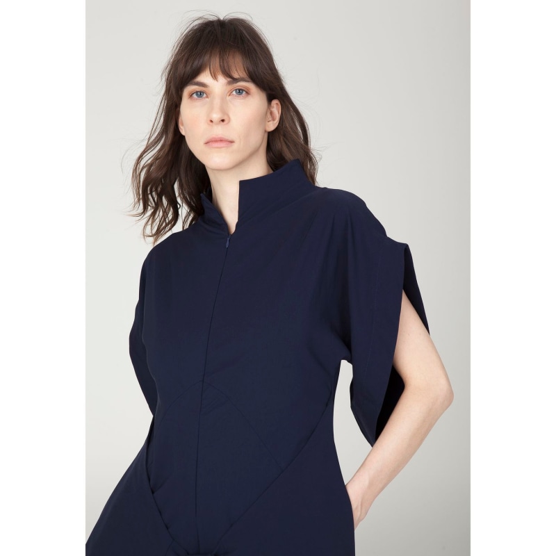 Thumbnail of Monosuit Jumpsuit Lea With Pants- Skirt Navy - Blue image