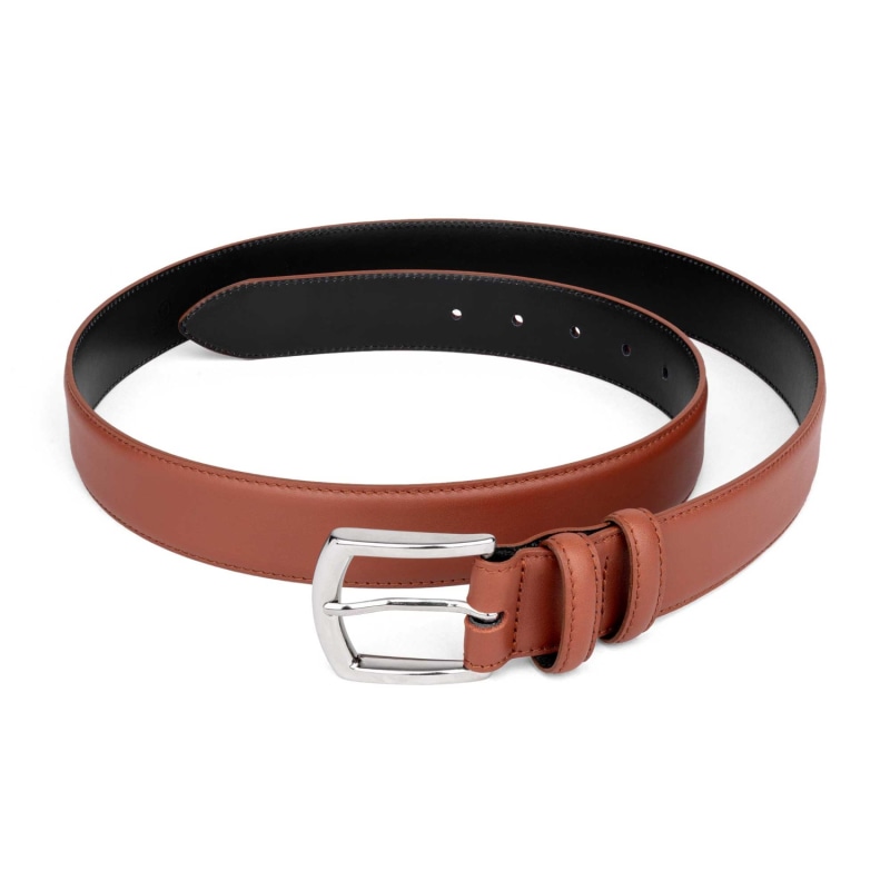 Thumbnail of Classic Leather Belt Cognac Silvio image