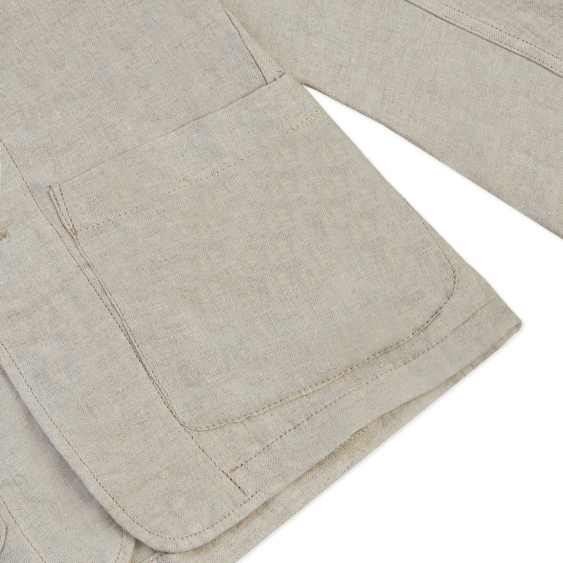 Thumbnail of Linen Blazer - Ecru image