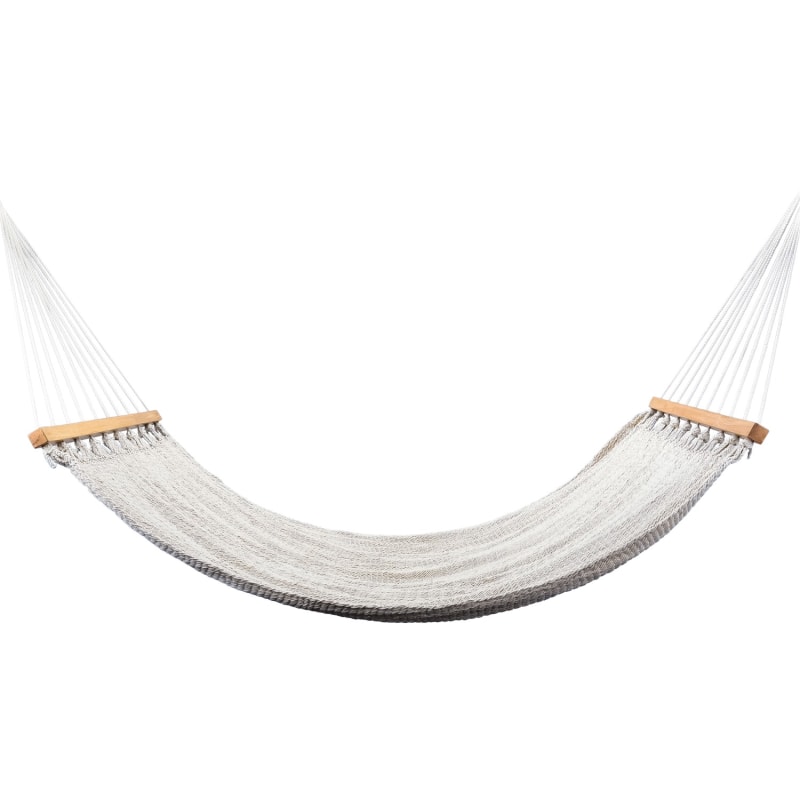 Thumbnail of Earth Organic Natural Cotton Hammock - Teak Wooden Bar image