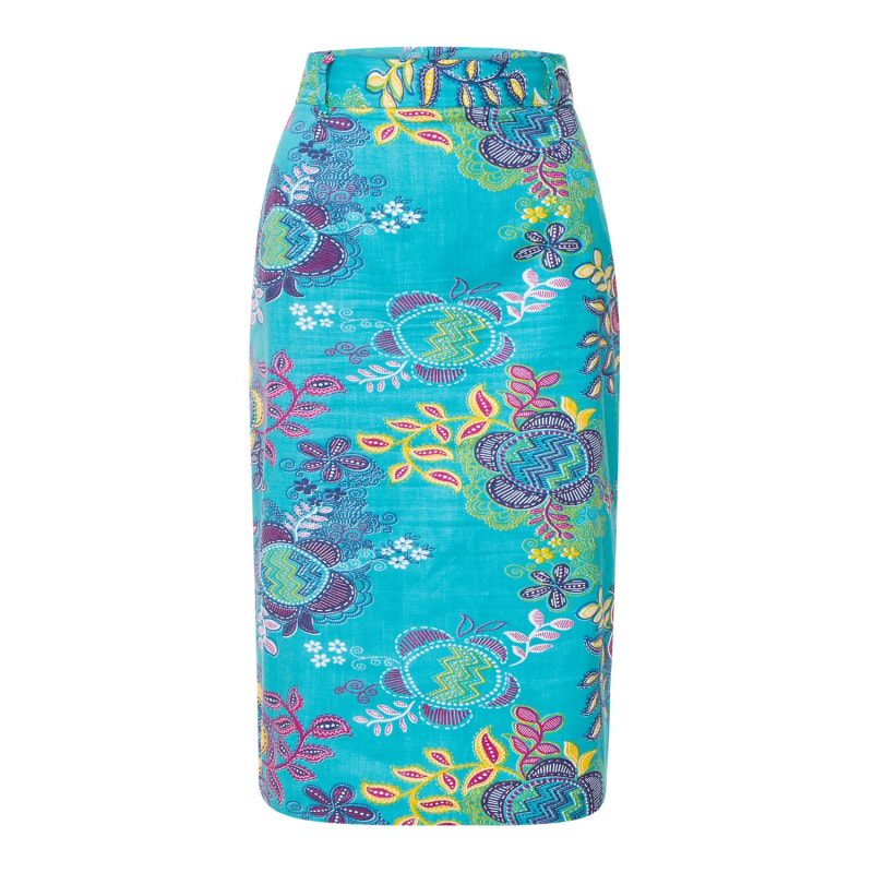 Thumbnail of Adobea Pencil Skirt - Floral image