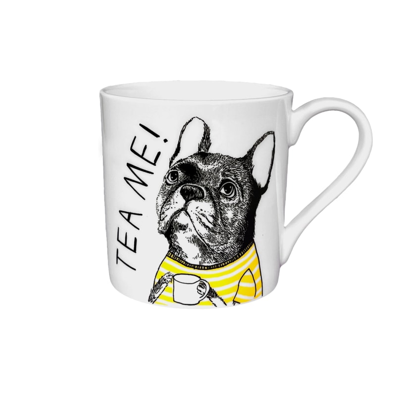 Thumbnail of Tea Me French Bulldog Mug image