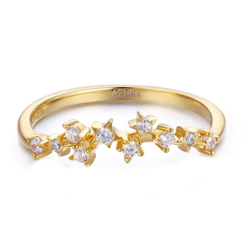 Thumbnail of Starry Night Ring Yellow Gold Vermeil image