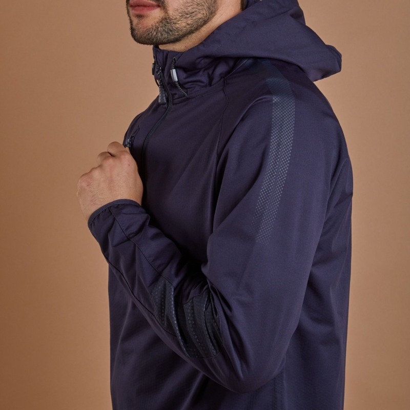 Thumbnail of Men's Weatherproof Hooded Jacket - Blue image