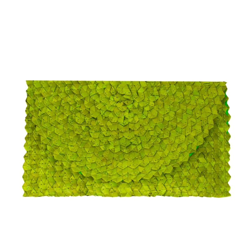 Thumbnail of Grass Clutch - Lime Green Straw image