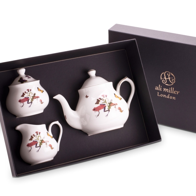 Thumbnail of Growing Teapot, Milk Jug & Sugar Pot Gift Set image