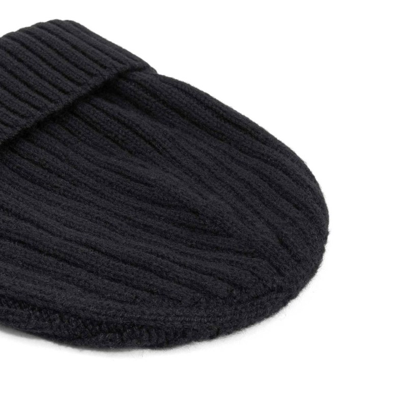 Thumbnail of 100% Pure-Cashmere Beanie Black Bernardo image