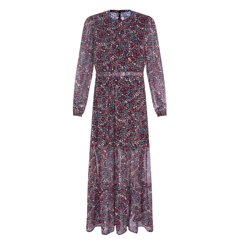 Thumbnail of Annecy Ditsy Floral Printed Midi Dress image