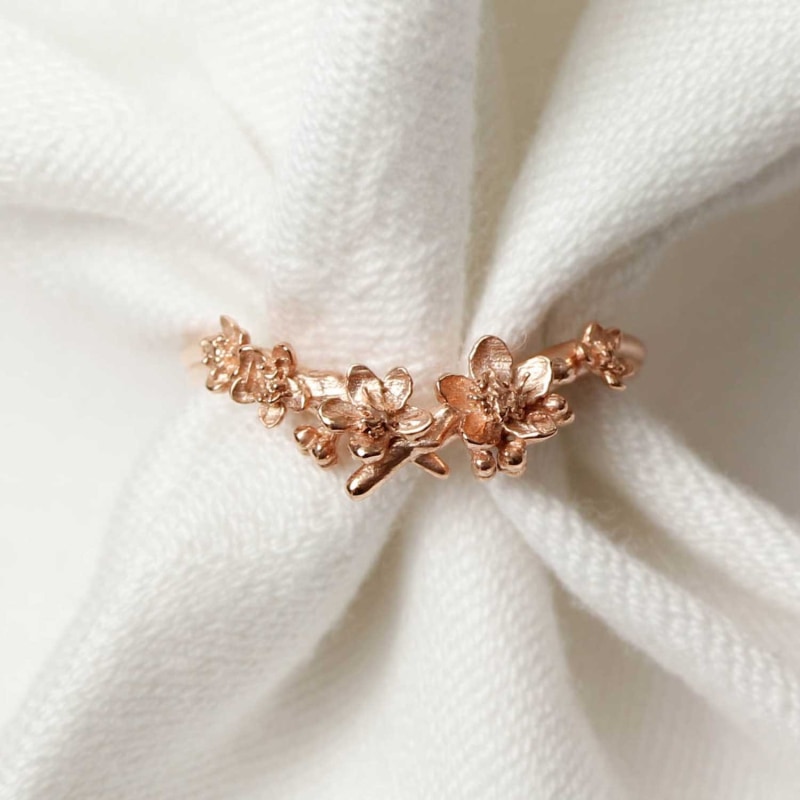 Thumbnail of Cherry Blossom Ring – Rose Gold image