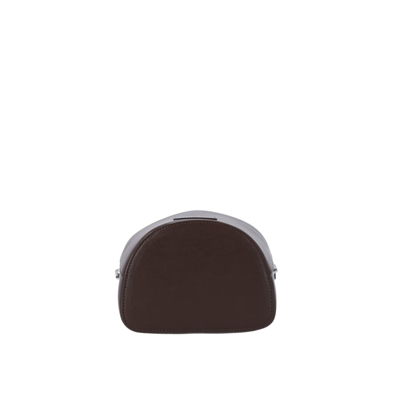 Thumbnail of Apple Leather Bucket Bag - Roa - Mocha Brown image