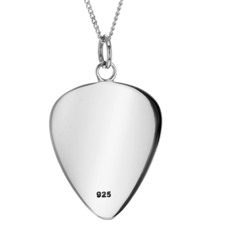 Thumbnail of Sterling Silver Plectrum Pendant image