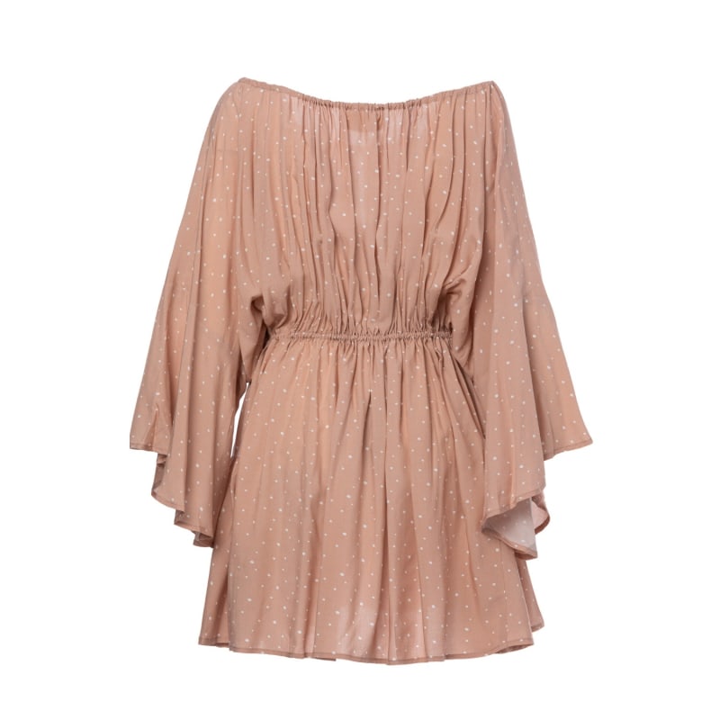 Thumbnail of Bahamas Off Shoulder Dust Pink Dress image