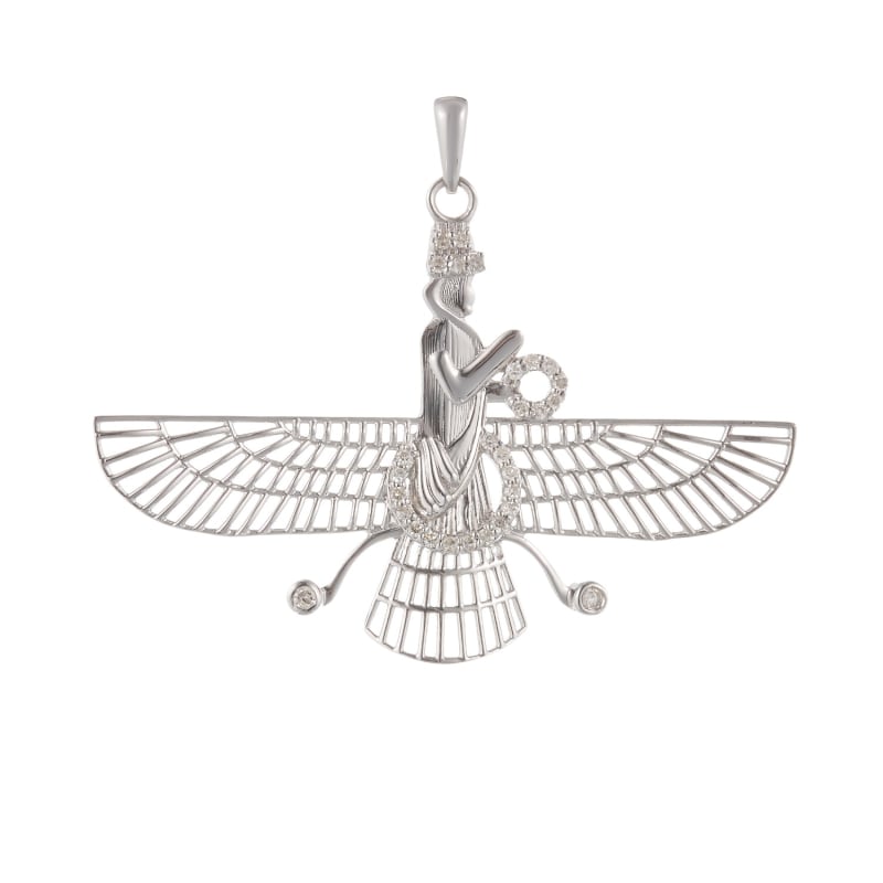 Thumbnail of Wings Of An Angel Silver & Diamonds For Women image