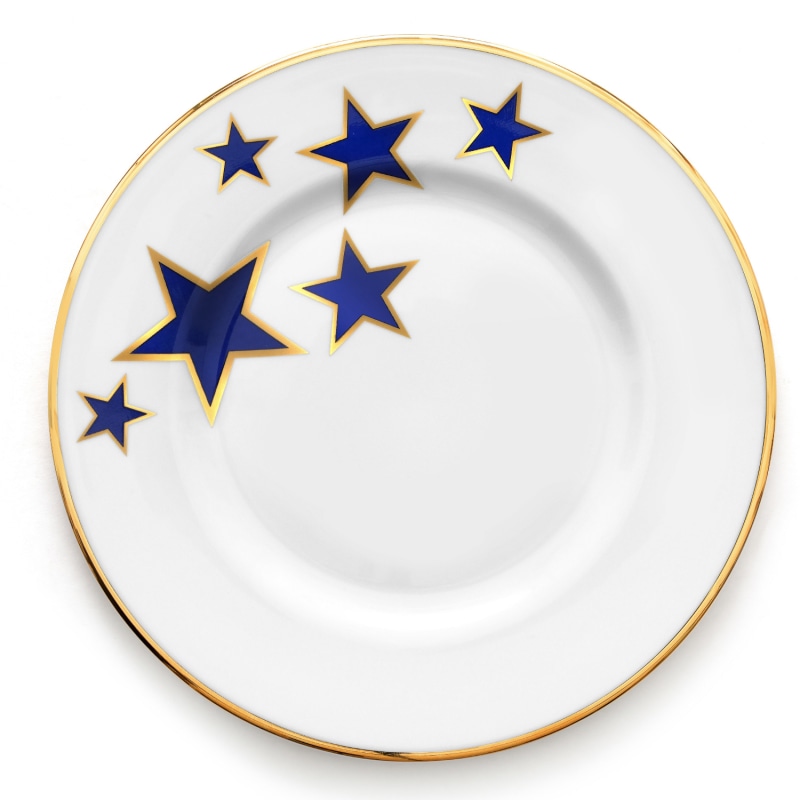 Thumbnail of Lucky Star Bone China Lunch Plate image