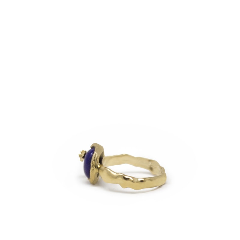 Thumbnail of Ad Astra Gold-Plated Lapis Lazuli Ring image