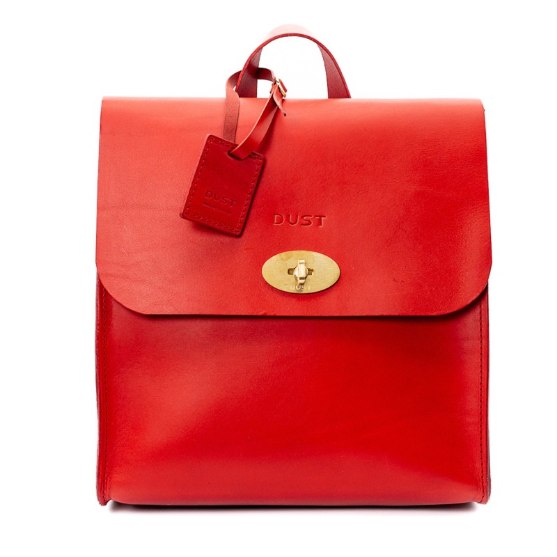 Thumbnail of Leather Backpack Red Artist Collection image