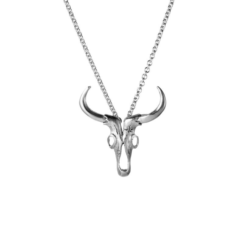 Thumbnail of Flooid Buffalo Pendant Silver image