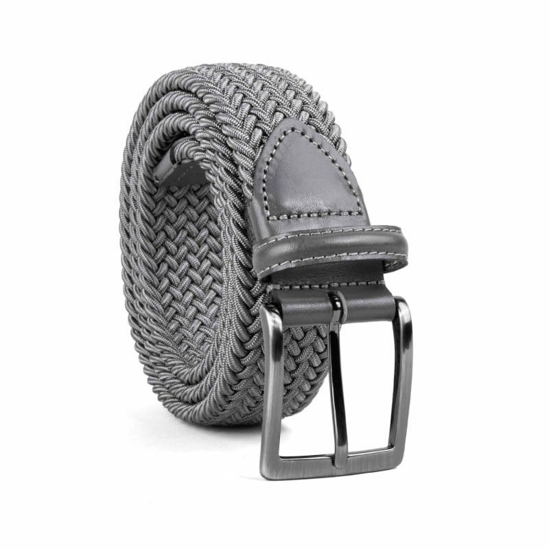 Thumbnail of Braided Viscose Belt Grey Mauro image