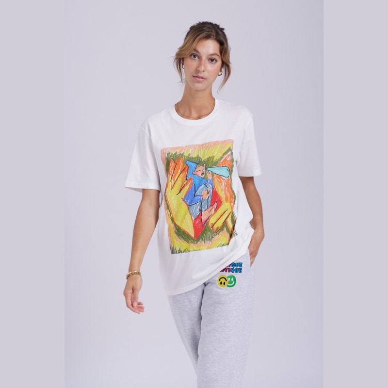 Thumbnail of Be Kind To Your Inner Child Organic Cotton T-Shirt. image