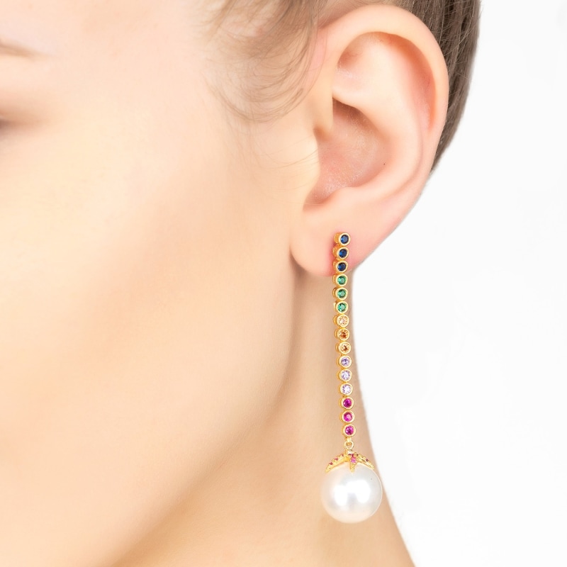 Rainbow 2024 drop earrings