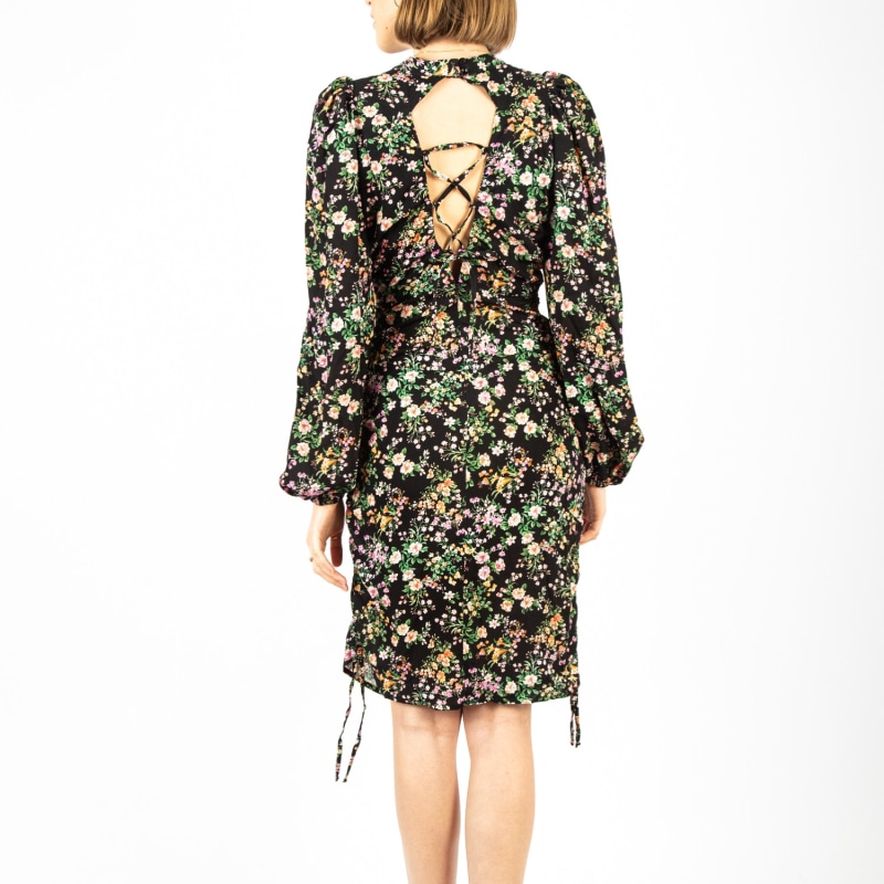 Thumbnail of Draped Floral Dress image