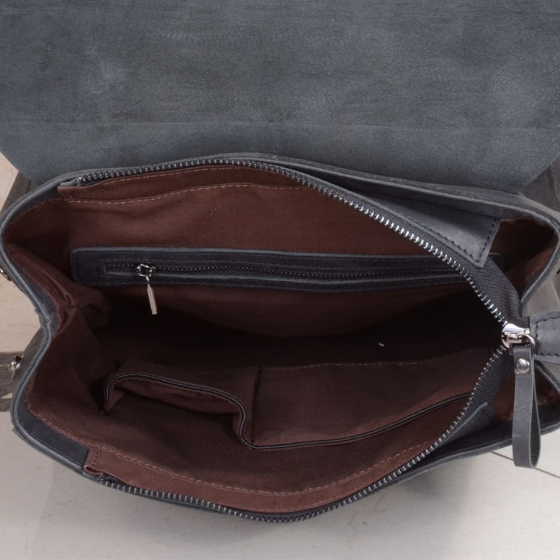 Thumbnail of Genuine Leather Slim Backpack image