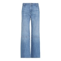 Heather Double Waist Band Wide Baggy In Fiord | Noend Denim Heather Double Waist Band Wide Baggy In Fiord | Noend Denim