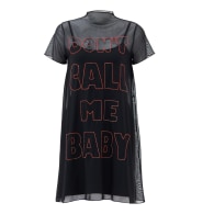 Baby Mini Tulle Dress - Black image