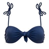 Bardot Bikini Top - Indigo image