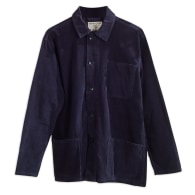 3001 Buttoned Cord Overshirt - Midnight Blue image