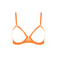 Maison Close Wire Bra Corps A Corps Neon Orange 560169