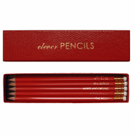 Clever Pencils Red Box of Ten image