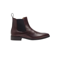 Ellis Chelsea Boot Black Full Grain Jack Erwin Wolf Badger