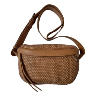 Emily Leather Bum Bag In Tan image