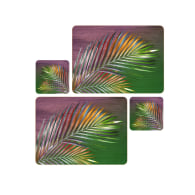Tropical Palm Leaf Tableware Set image