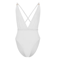 Sienna Luxe Swimsuit Diamond White image