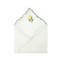 Lemon Embroidery Linen Napkins Set of 2 image