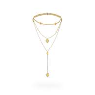 Mini Wixarika Necklace - Gold, Platinum image