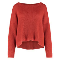 Sullana Knitted Boxy Sweater - Copper image