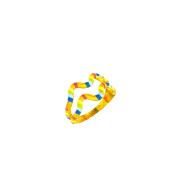 Pride Double Wave Stacking Ring image