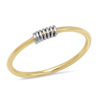 Wrap Me Up 14K Yellow Gold Stackable Ring image