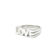 Wolf and shop badger ring