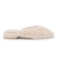 Jessy Mule In Ivory Faux Shearling image